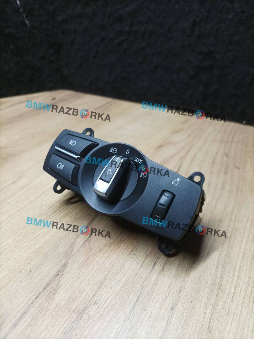 переключатель света BMW 7 серия F01/F02 F01 2009, 3.0 л., N57 D30 A, дизель, АКПП, задний привод, 9192744