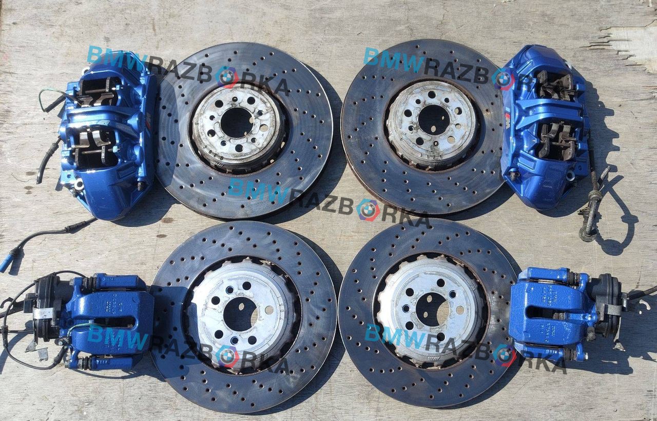 комплект тормозов BMW M8 F91/92 F93 2020, 4.4 л., S63 B44 B, бензин, АКПП, седан, полный привод