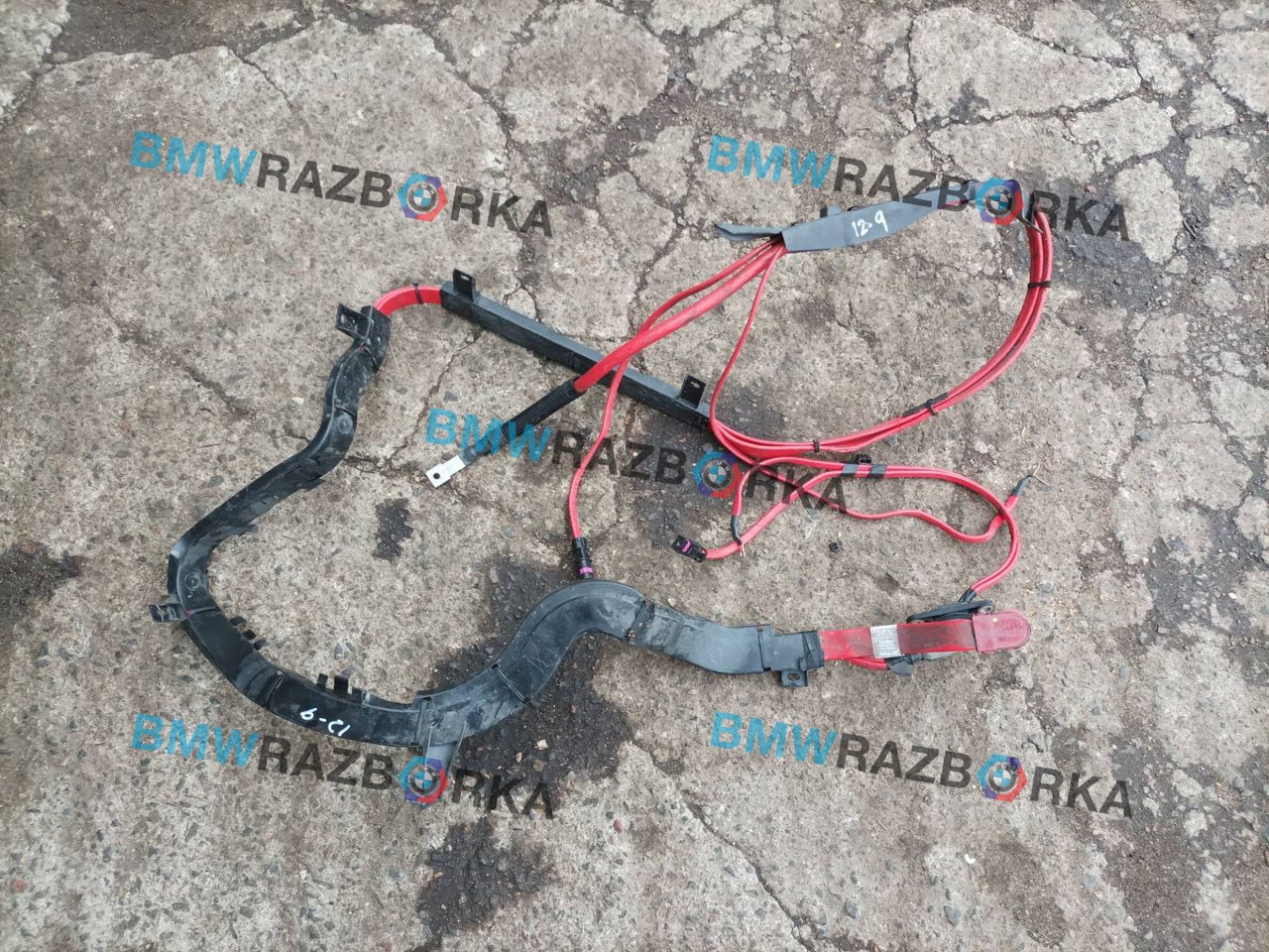плюсовой провод аккумулятора BMW 6 серия F06/F12/F13 F13 2012, 4.0 л., дизель, a82, купе, задний привод