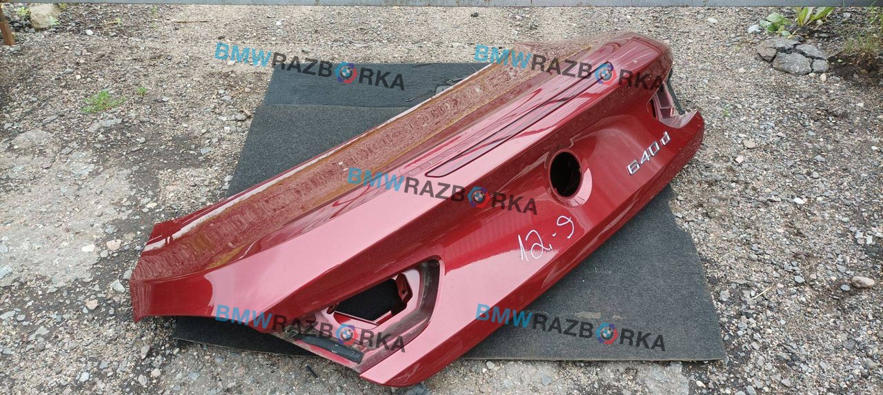 крышка багажника (дверь 3-5) BMW 6 серия F06/F12/F13 F13 2012, 4.0 л., дизель, a82, купе, задний привод, 41627228478, 7228478