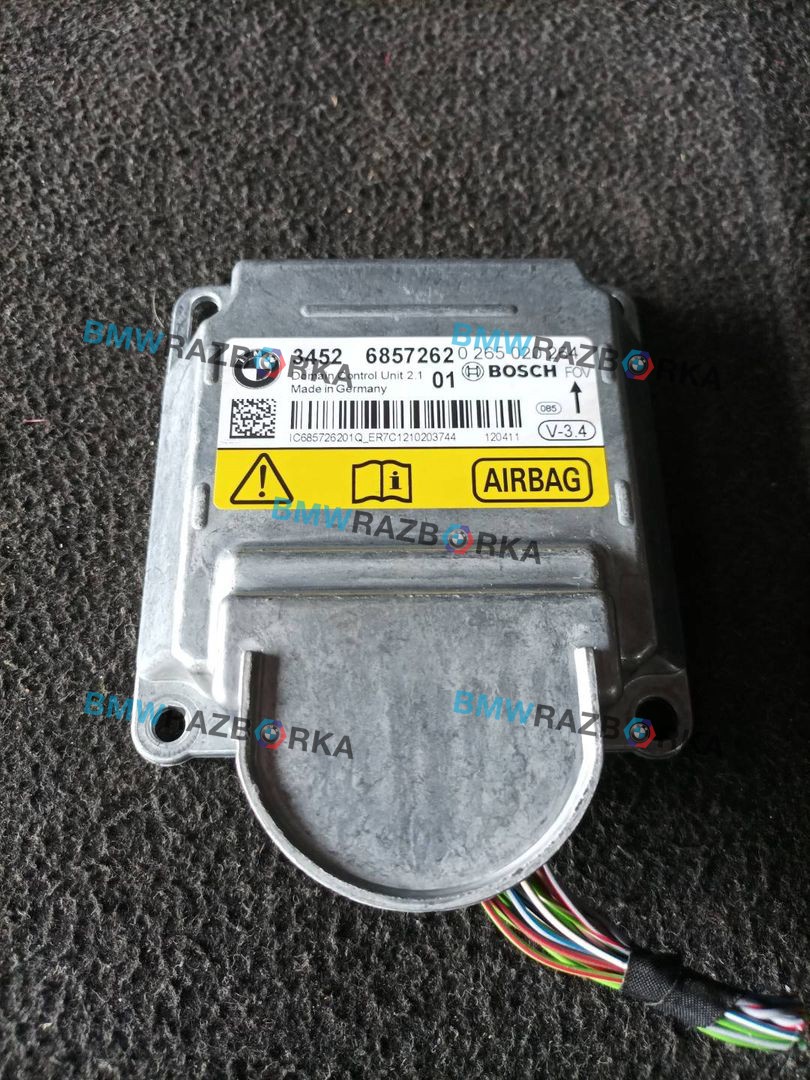 блок AirBag BMW 6 серия F06/F12/F13 F13 2012, 4.0 л., дизель, a82, купе, задний привод, 6857262