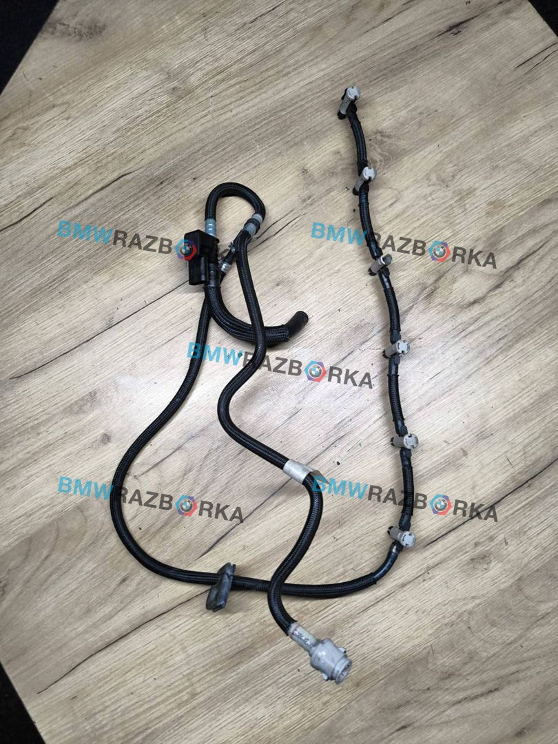 трубка обратки форсунок BMW 6 серия F06/F12/F13 F13 2012, 4.0 л., дизель, a82, купе, задний привод, 7802243, 7823396, 13537823396