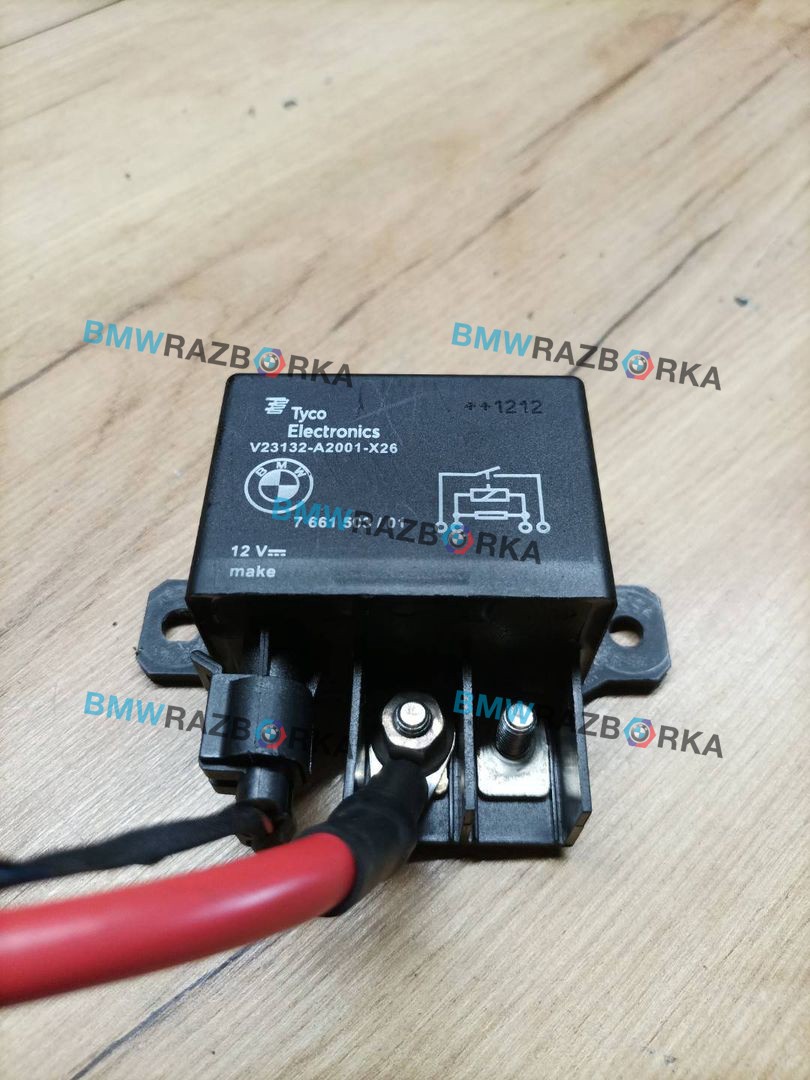 реле (прочие) BMW 6 серия F06/F12/F13 F13 2012, 4.0 л., дизель, a82, купе, задний привод, 7661503