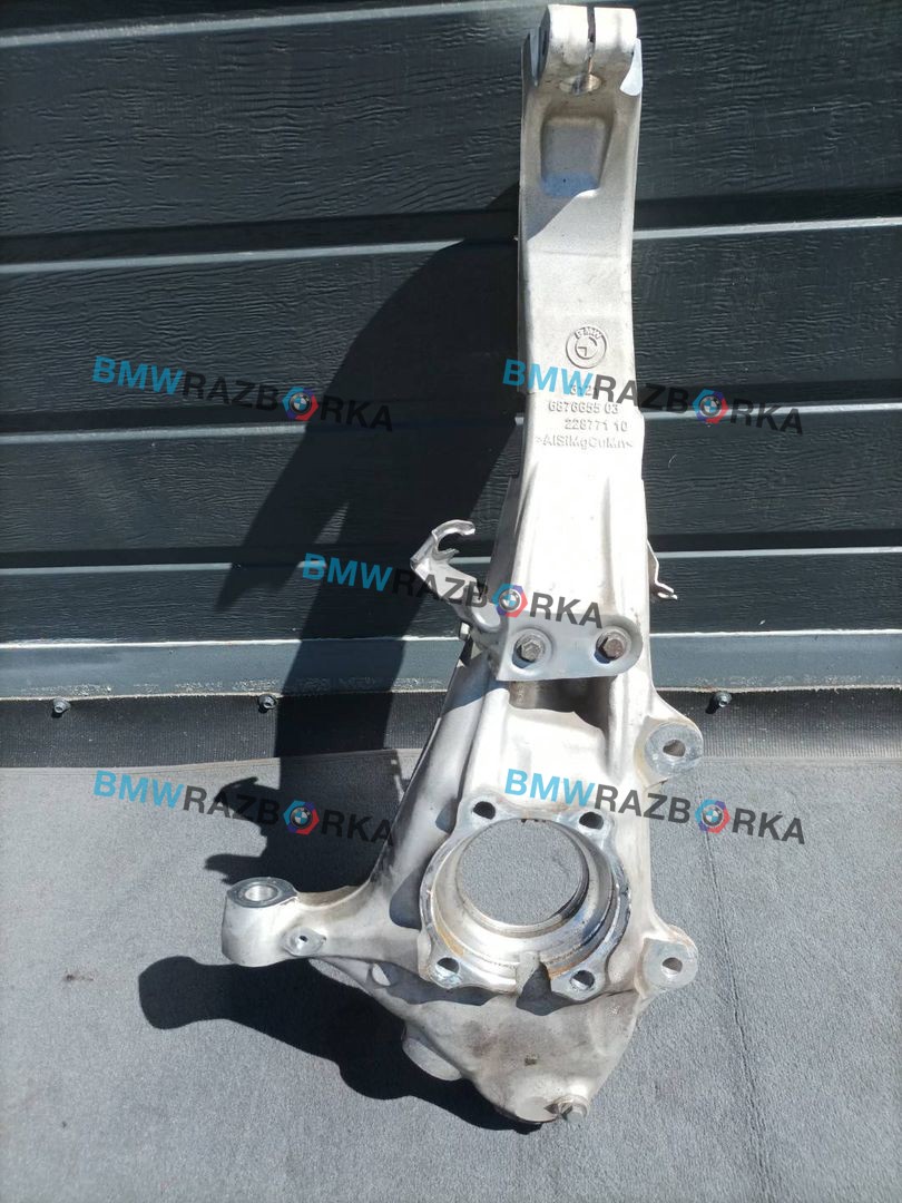 кулак поворотный левый BMW XM G09 G09 2023, 4.4 л., S68B44, бензин, электро, АКПП, 475, внедорожник 5 дв., полный привод, 6876655