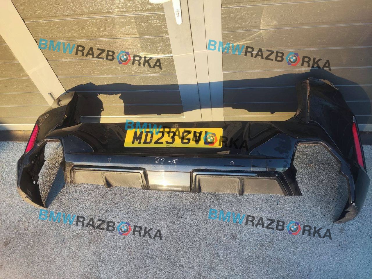 бампер задний BMW XM G09 G09 2023, 4.4 л., S68B44, бензин, электро, АКПП, 475, внедорожник 5 дв., полный привод, 51125A4E0A8, 5A4E0A8, 51125A4E0B1, 5A4E0B1, 51125A4E0B2, 5A4E0B2