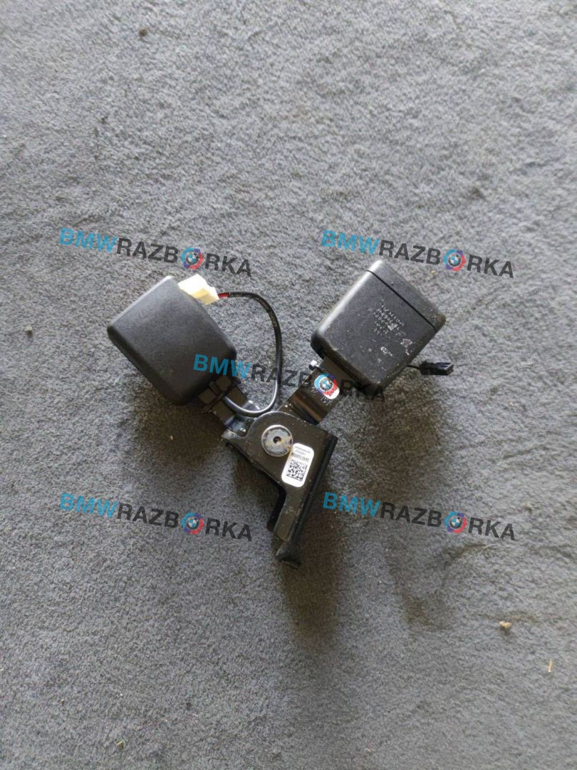 замок ремня безопасности BMW XM G09 G09 2023, 4.4 л., S68B44, бензин, электро, АКПП, 475, внедорожник 5 дв., полный привод, 9875088
