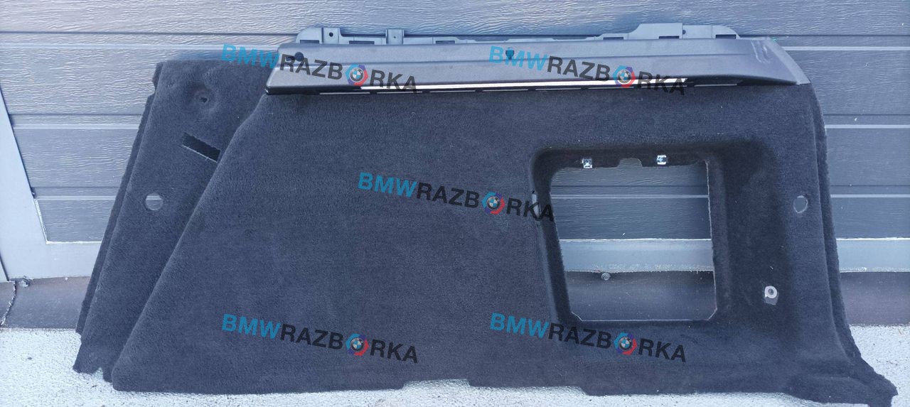 обшивка багажника BMW XM G09 G09 2023, 4.4 л., S68B44, бензин, электро, АКПП, 475, внедорожник 5 дв., полный привод, 9873640