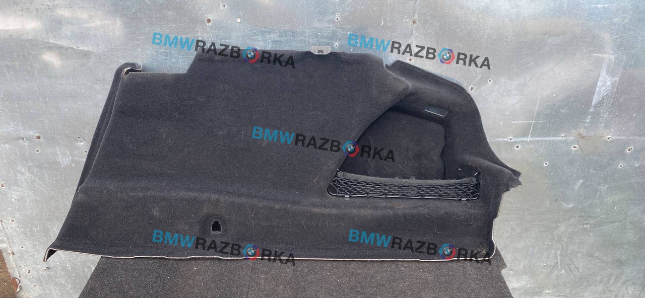 обшивка багажника BMW M8 F91/92 F93 2020, 4.4 л., S63 B44 B, бензин, АКПП, седан, полный привод, 51477467802, 7467802
