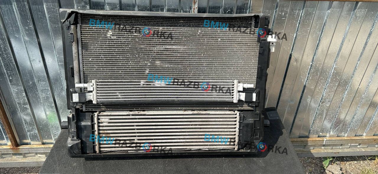 кассета радиаторов BMW 3 серия G20 2021, 2.0 л., B48 A20 B, бензин, АКПП, 475, универсал, задний привод, 7935171, 8595872, 8591441, 8679837