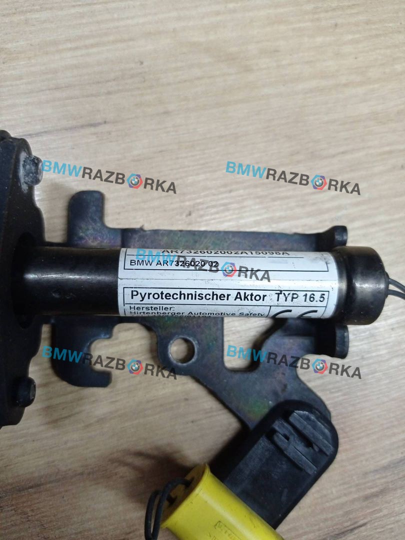 пиропатрон петли капота BMW X5 F15 2015, 3.0 л., N57 D30 A, дизель, a96, внедорожник 5 дв., полный привод, 7326020