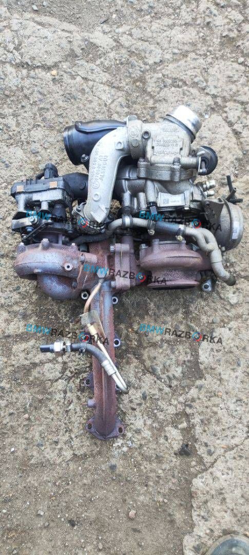 турбина BMW X5 F15 2014, 4.0 л., дизель, АКПП, rubinschwarz metallic (x03), внедорожник 5 дв., полный привод, 8508091, 8508092