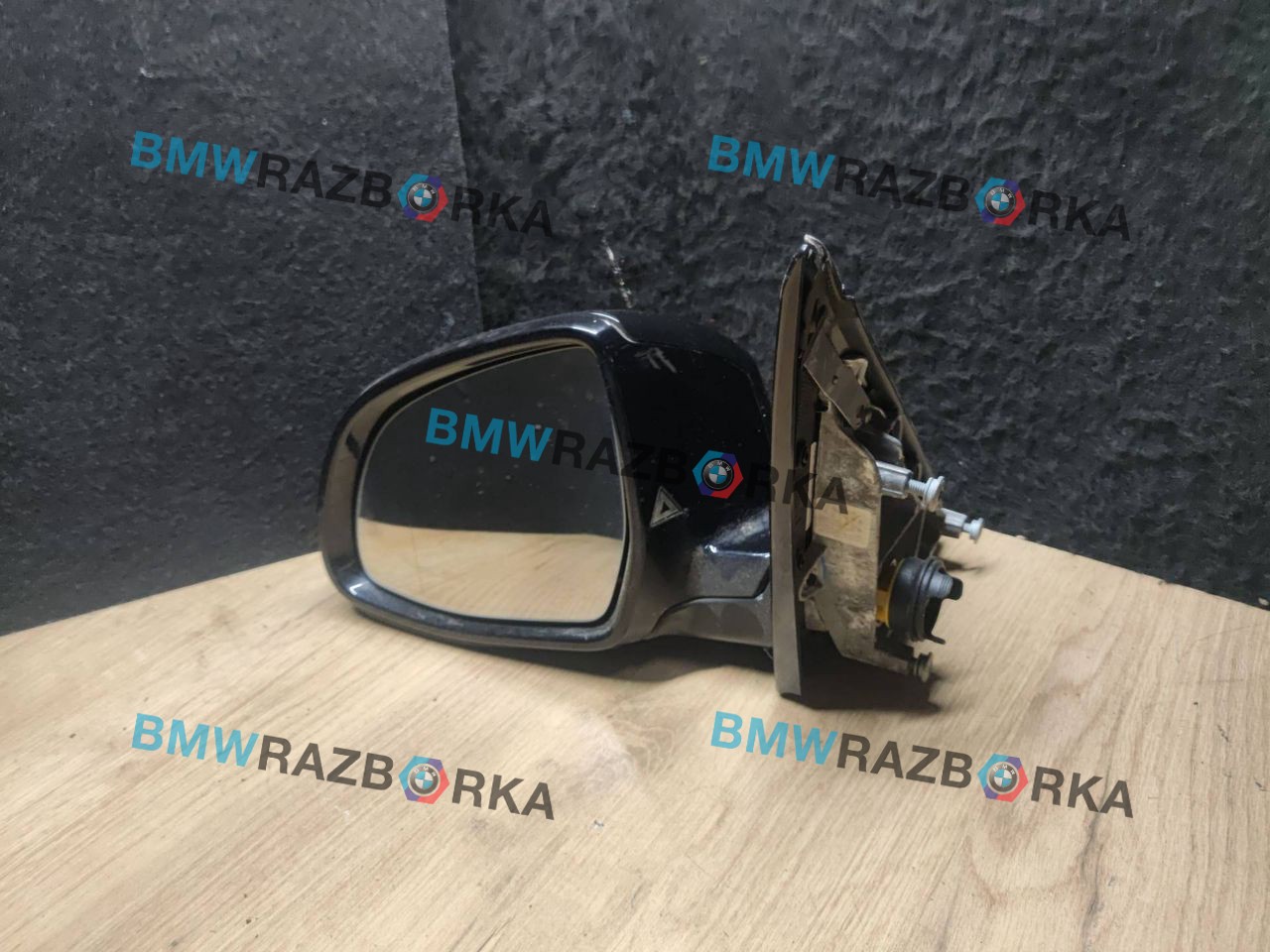 зеркало наружное левое BMW X5 F15 2014, 4.0 л., дизель, АКПП, черный, внедорожник 5 дв.