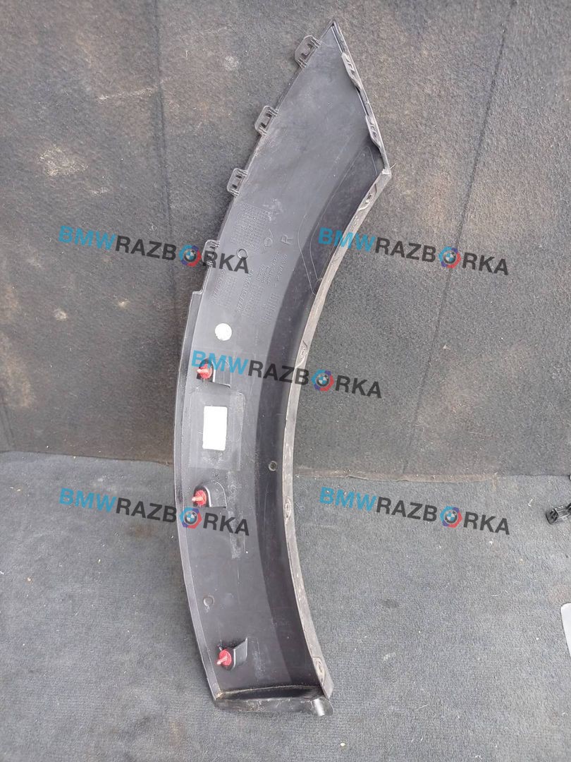 накладка колесной арки Mini Countryman 2 поколение [рестайлинг] F60 2021, 1.5 л., B38 A15 A, бензин, МКПП, b71, передний привод, 51777391094, 7391094