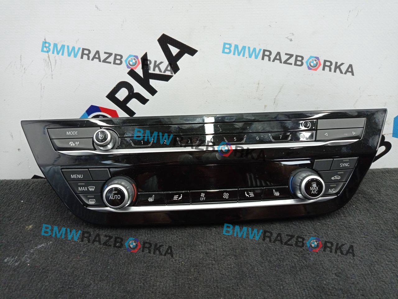 блок управления печки / климат-контроля BMW X3 G01 2020, 2.0 л., B47 D20 B, дизель, АКПП, 416, внедорожник 5 дв., полный привод, 7951983, 64117951983