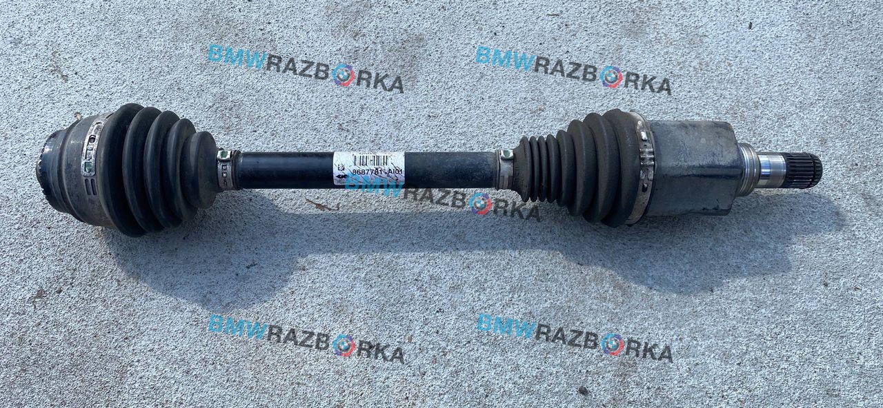 полуось передняя левая (приводной вал, ШРУС) BMW X3 G01 2020, 2.0 л., B47 D20 B, дизель, АКПП, 416, внедорожник 5 дв., полный привод, 8687781