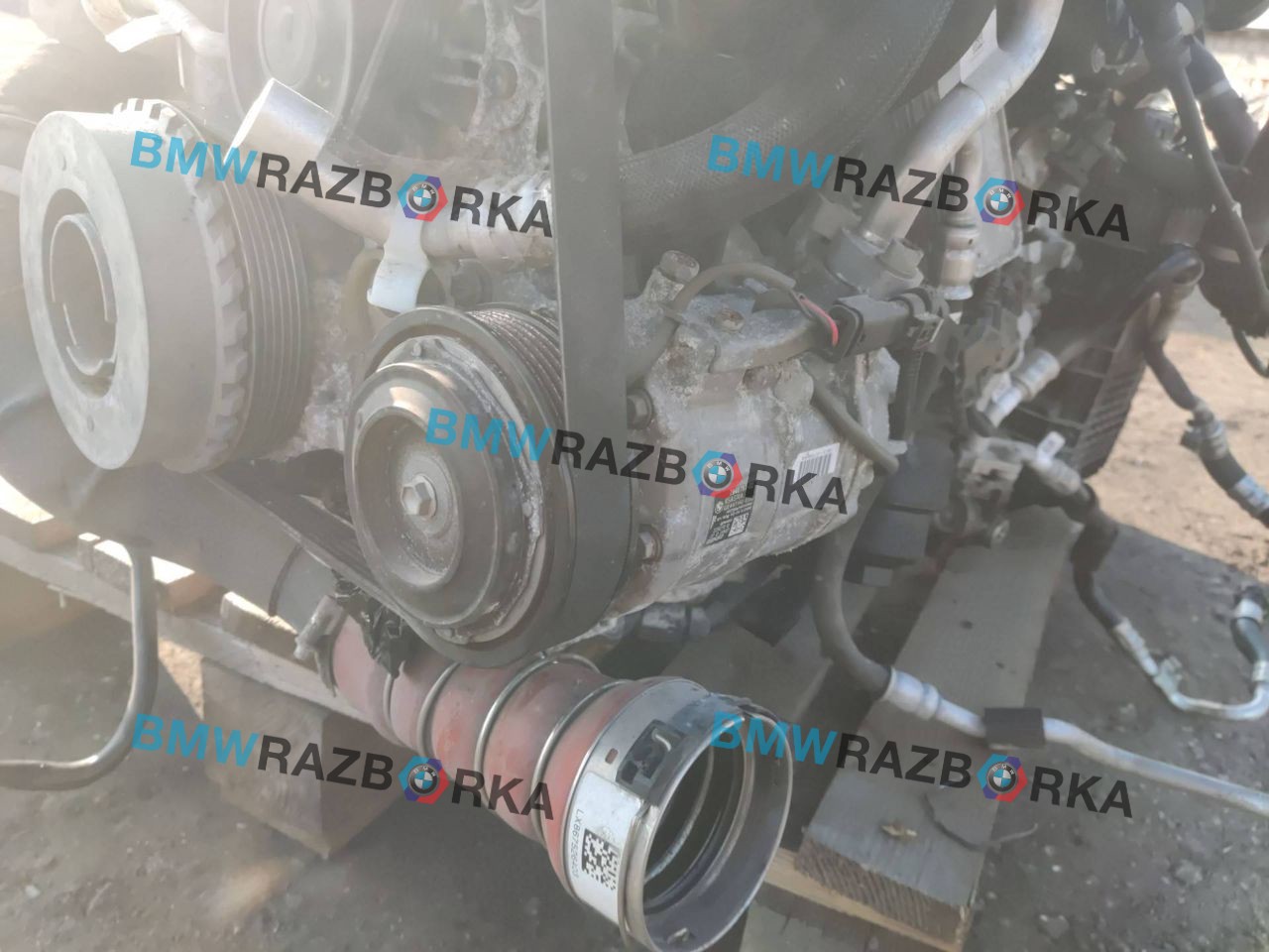 компрессор кондиционера BMW 1 серия F40 2020, 2.0 л., B48A20E, бензин, c3n, полный привод, 7948797