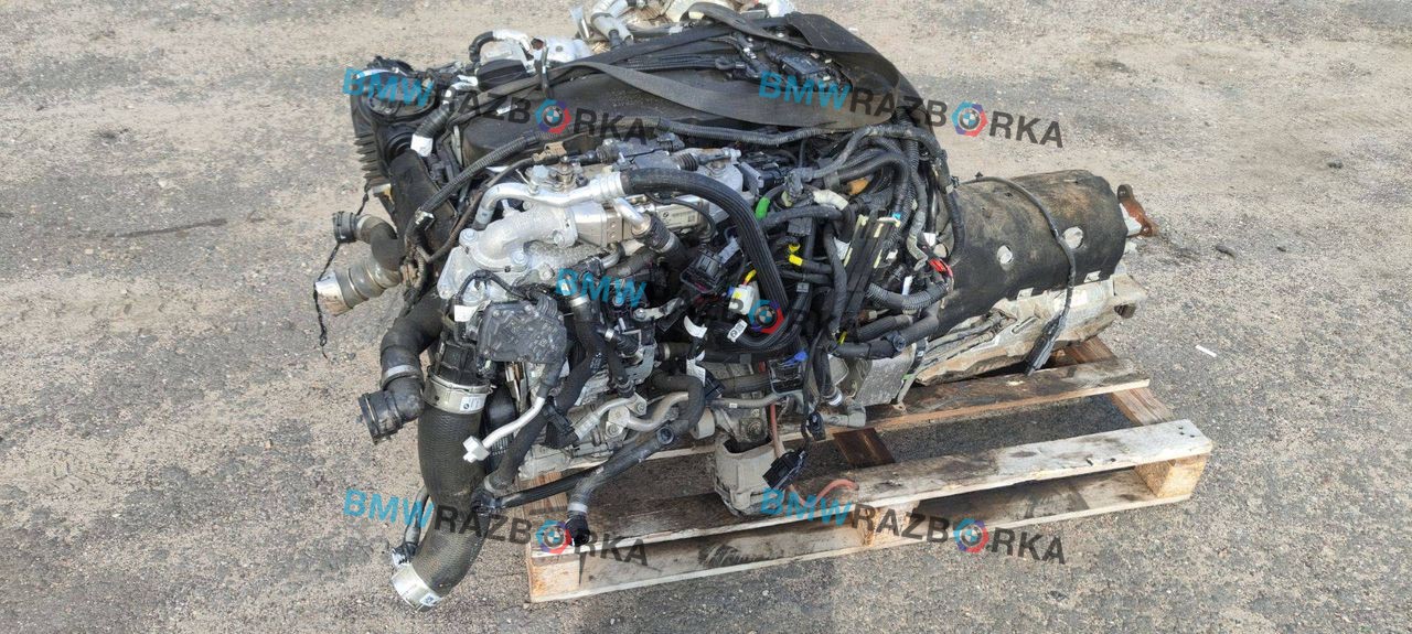двигатель BMW 4 серия G22/G23 G23 2022, 3.0 л., B57 D30 B, дизель, АКПП, a300, кабриолет, задний привод