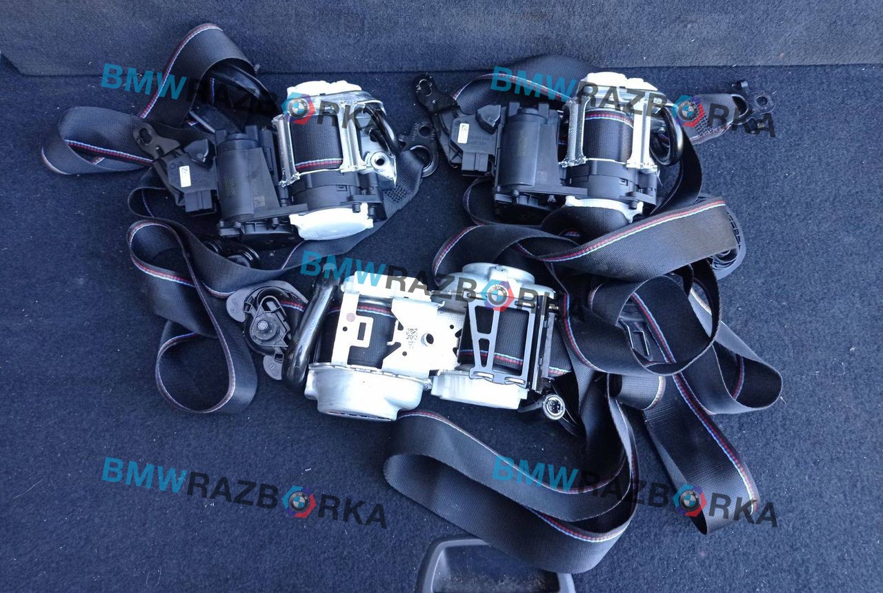 ремень безопасности комплект BMW X5 G05 2021, 3.0 л., гибрид, АКПП, c27, внедорожник 5 дв., полный привод, 72118092022, 72118092021, 72118092036, 72118092035