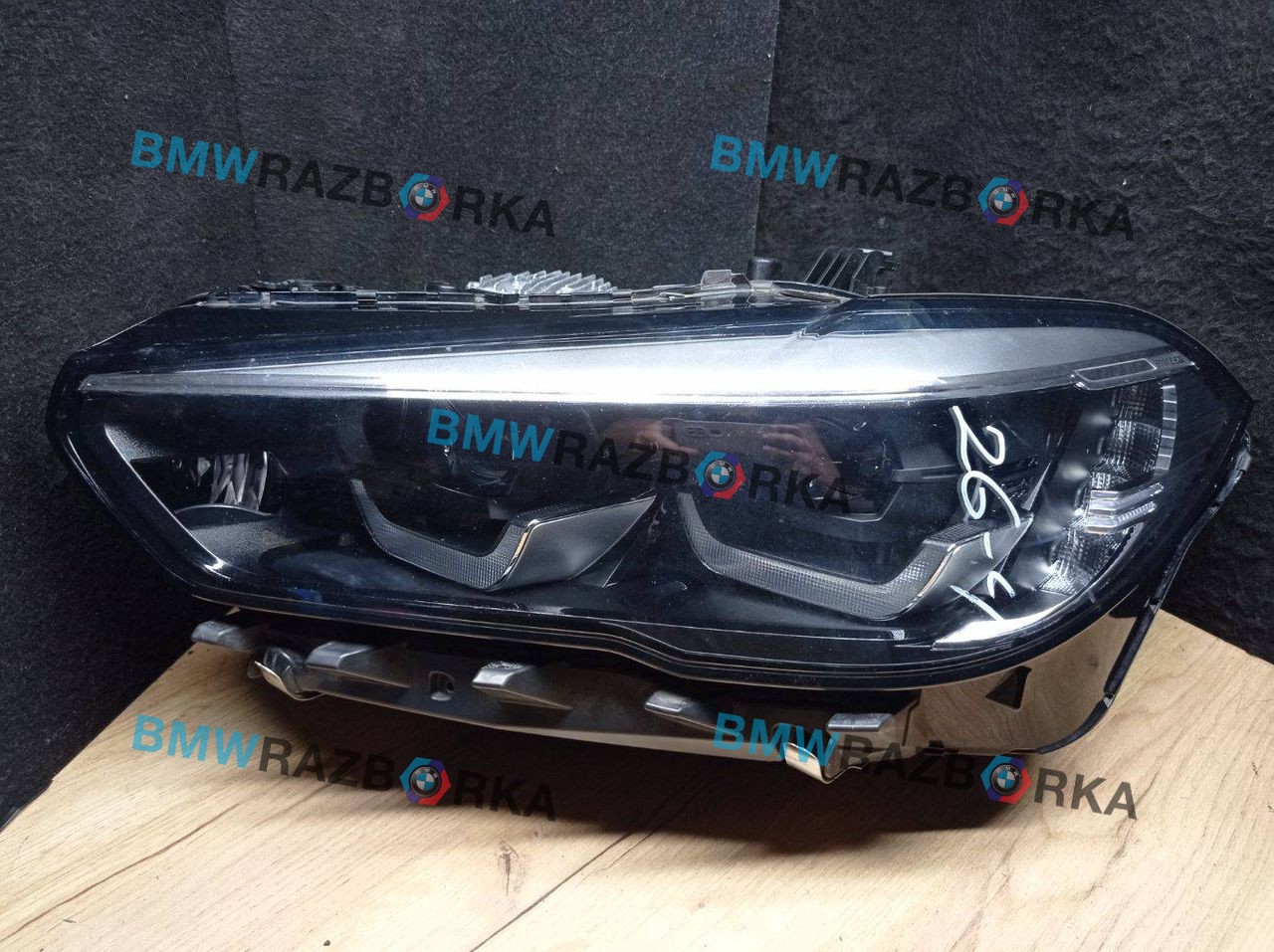 фара левая BMW X5 G05 2021, 3.0 л., гибрид, АКПП, c27, внедорожник 5 дв., полный привод