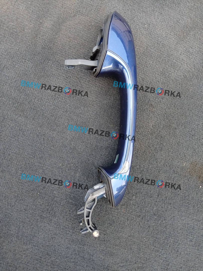ручка наружная задняя правая BMW 5 серия G30/G31 G30 2018, 3.0 л., B57 D30 A, дизель, АКПП, синий, седан, полный привод, правый руль, 7443020