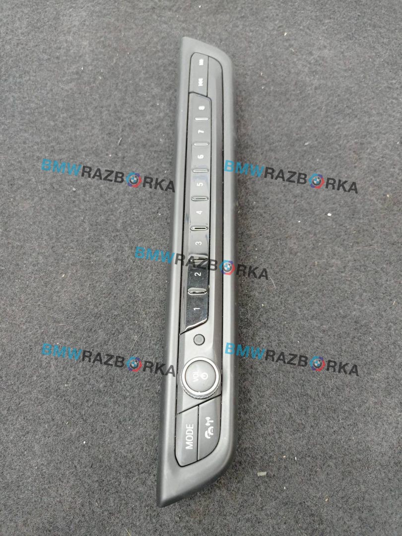 панель управления магнитолой BMW 1 серия F40 2020, 2.0 л., B48A20E, бензин, c3n, полный привод, 7949339, 61317949339