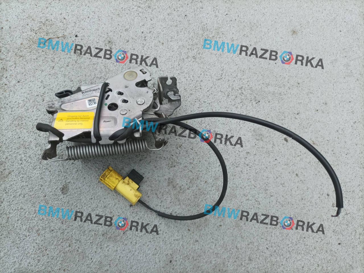 замок капота BMW 1 серия F40 2020, 2.0 л., B48A20E, бензин, c3n, полный привод, 7468349