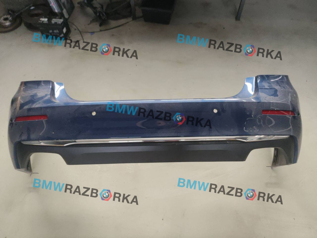 бампер задний BMW 5 серия G30/G31 [рестайлинг] G30 2021