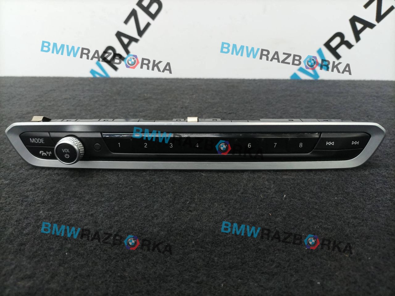 панель управления магнитолой BMW X5 G05 2019, 5.0 л., дизель, АКПП, 475, внедорожник 5 дв., полный привод, правый руль, 7949339, 61317949339