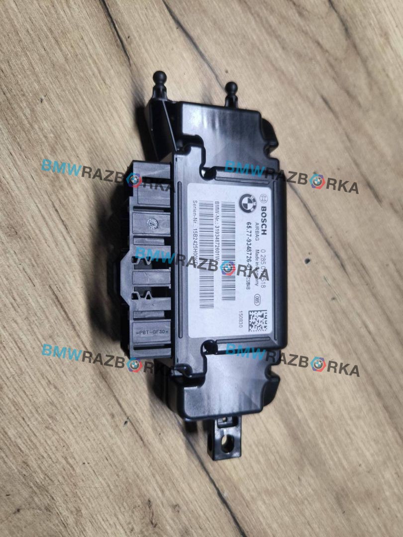 блок AirBag BMW 3 серия F30/F31 [рестайлинг] F30 2016, 3.5 л., дизель, АКПП, седан, 65779348726, 0285012518