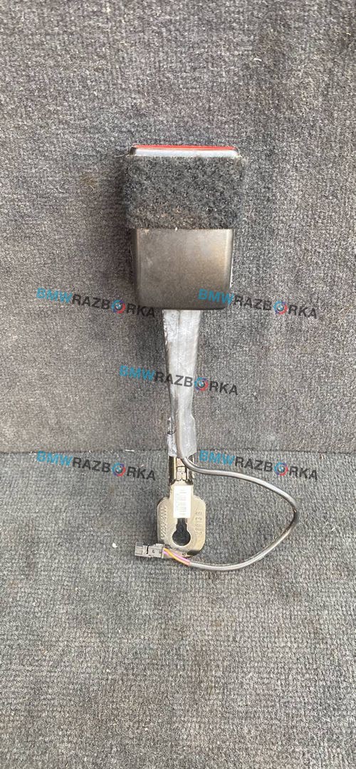 замок ремня безопасности BMW X5 F15 2014, 4.0 л., дизель, АКПП, rubinschwarz metallic (x03), внедорожник 5 дв., полный привод, 7297131