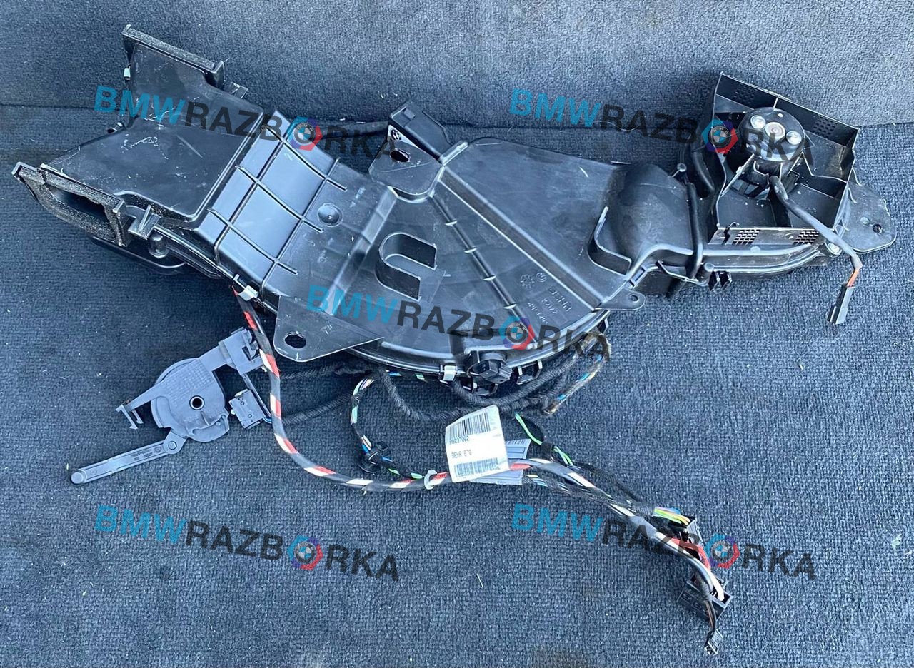 моторчик печки BMW X5 F15 2014, 4.0 л., дизель, АКПП, rubinschwarz metallic (x03), внедорожник 5 дв., полный привод, 9311929, 64119311929