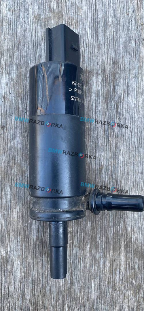 насос (моторчик) омывателя фар BMW X5 F15 2014, 4.0 л., дизель, АКПП, rubinschwarz metallic (x03), внедорожник 5 дв., полный привод, 7340773