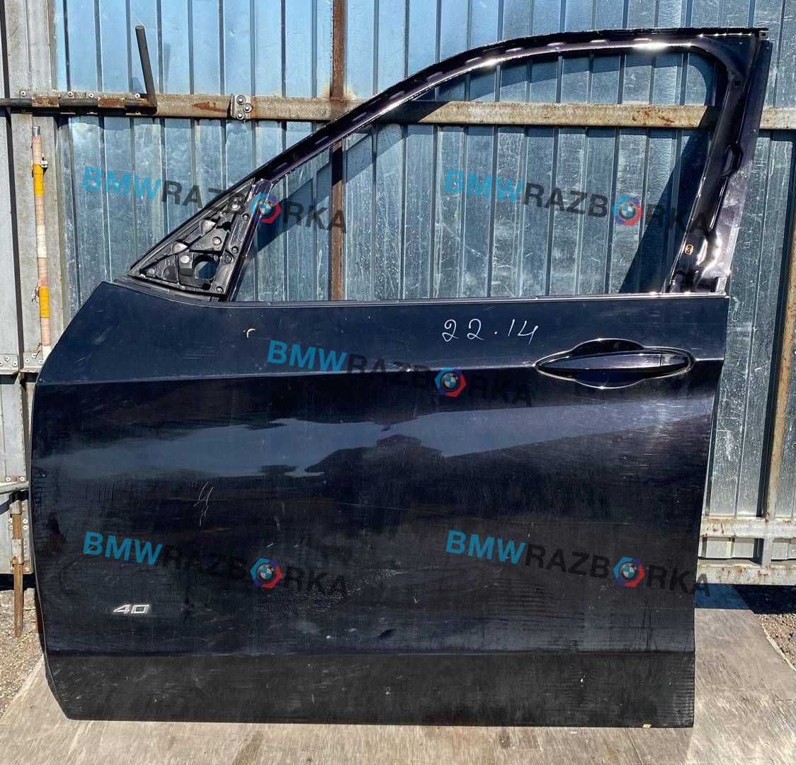 дверь передняя левая BMW X5 F15 2014, 4.0 л., дизель, АКПП, rubinschwarz metallic (x03), внедорожник 5 дв., полный привод