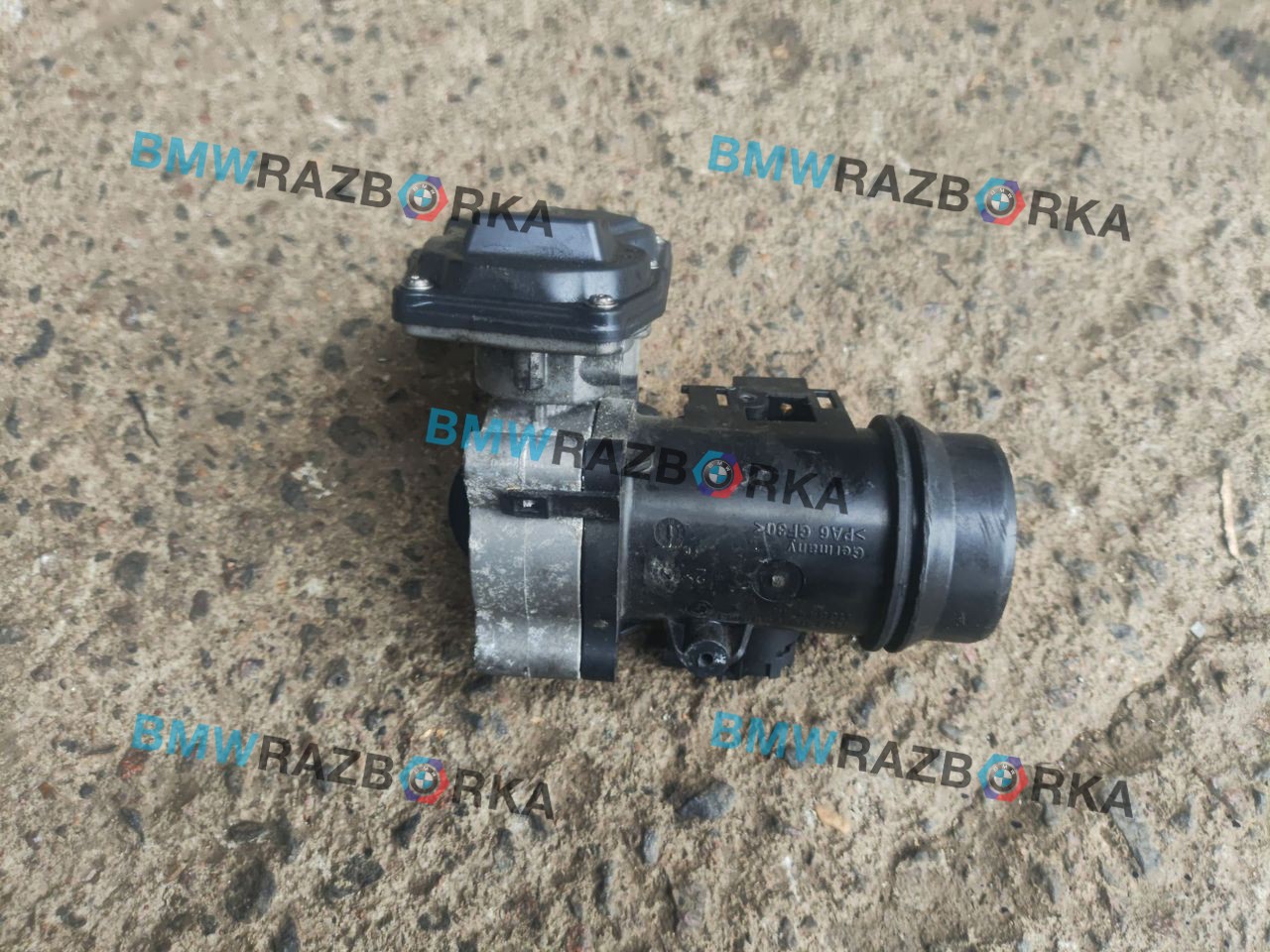 заслонка дроссельная BMW X6 F16 2016, 4.0 л., D, дизель, АКПП, внедорожник 5 дв., полный привод, правый руль, 7810752, 8519492, 7810765