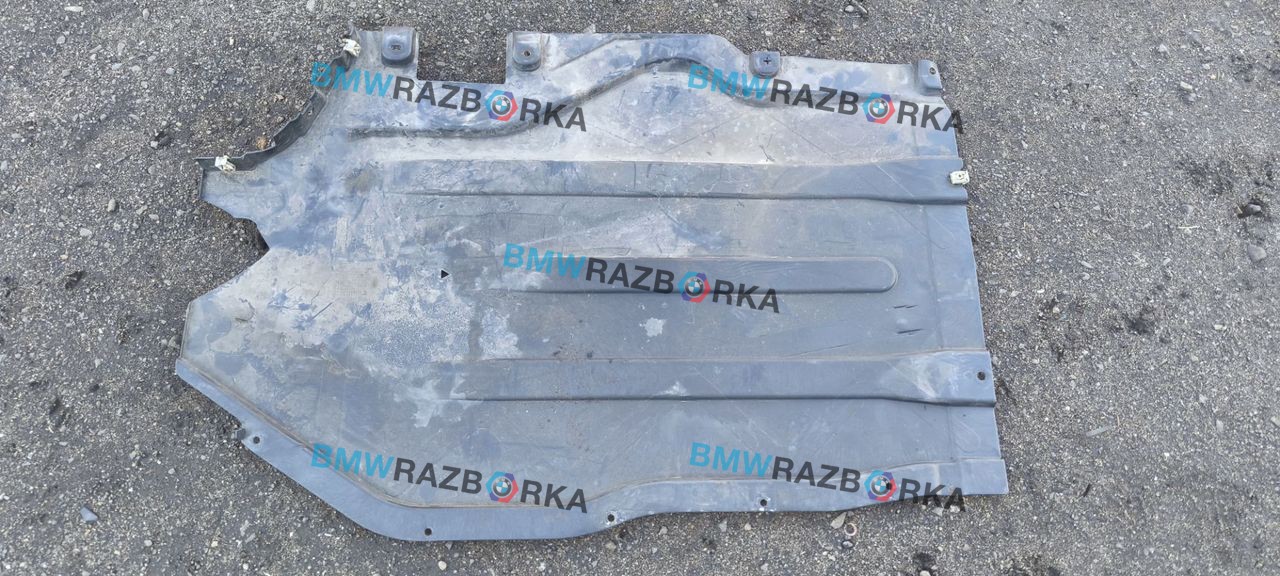 защита днища BMW X6 G06 2020, 3.0 л., B57 D30 A, дизель, АКПП, внедорожник 5 дв., полный привод, 71757424887, 7424887