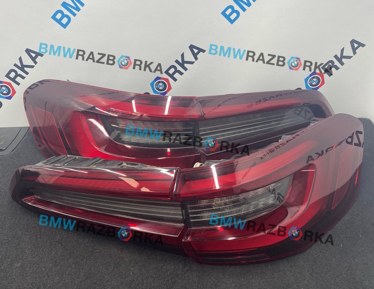 фонари задние (комплект) BMW X5 G05 2022, 3.0 л., B57 D30 B, дизель, 416, внедорожник 5 дв., полный привод, 5A164B1, 5A0DB06, 5A0DB05, 5A164B2