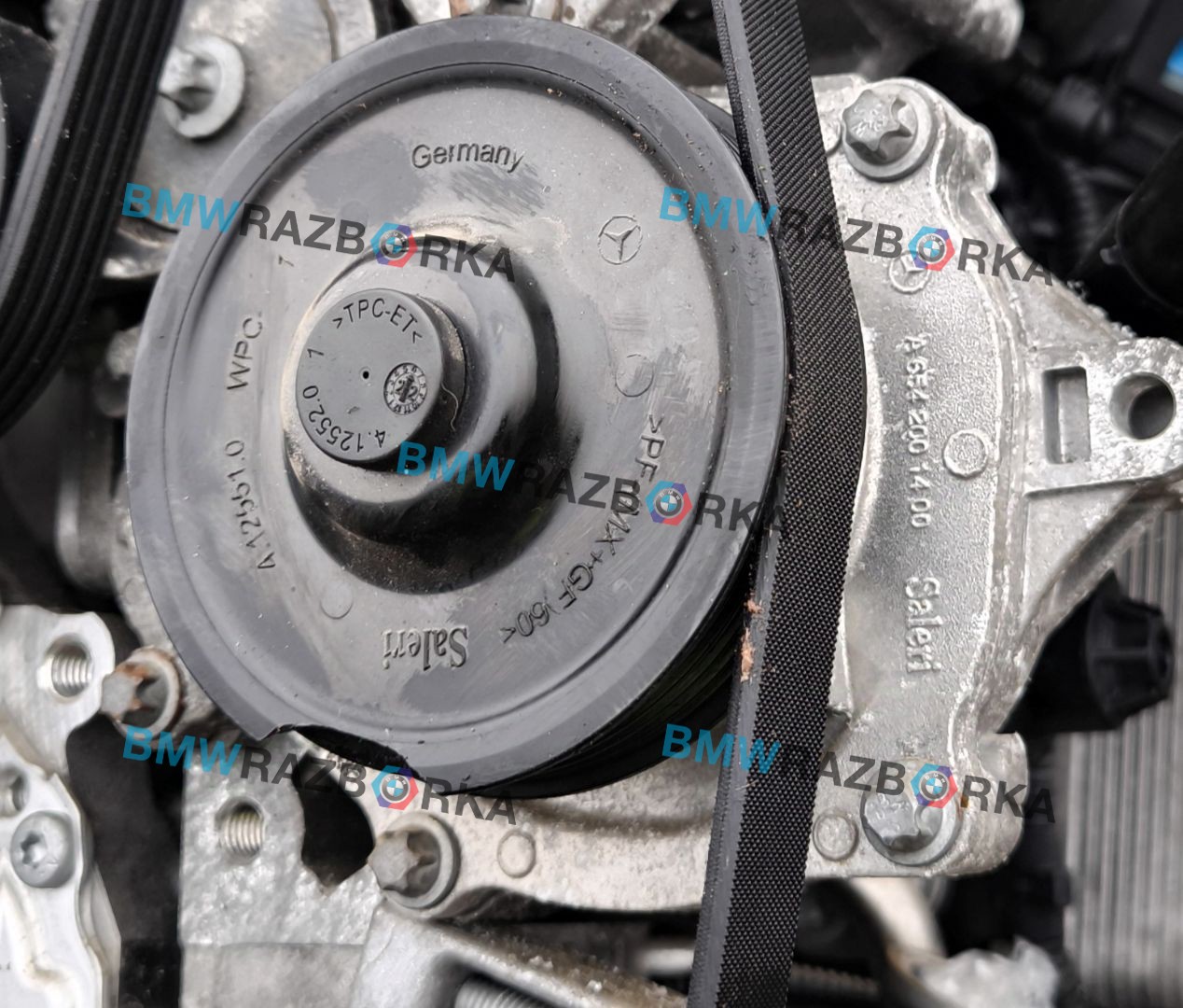 помпа Mercedes-Benz Sprinter W907/W910 W910 2022, 2.0 л., OM 654.920, дизель, 6МКПП, микроавтобус, передний привод, A6542001400, 6542001400