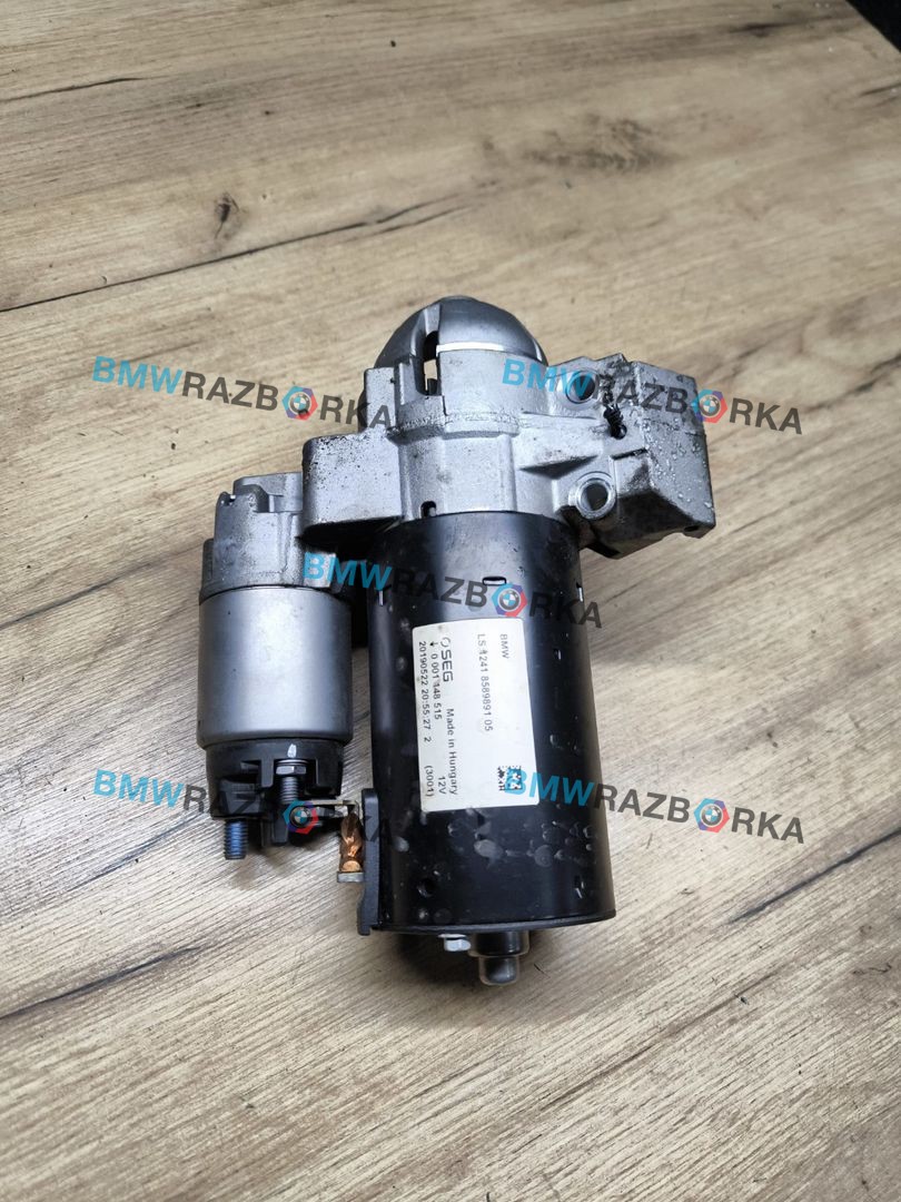 стартер BMW 8 серия G14/G15 G15 2019, 4.0 л., дизель, купе, полный привод, 8589891, 12418589891
