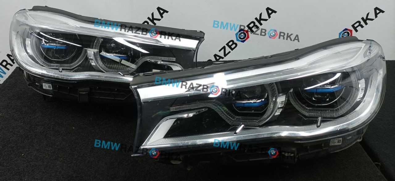 фара BMW 7 серия G11/G12 G11 2017, 4.0 л., дизель, x03 rubin-metallic black, седан, полный привод, 7408702, 7483251