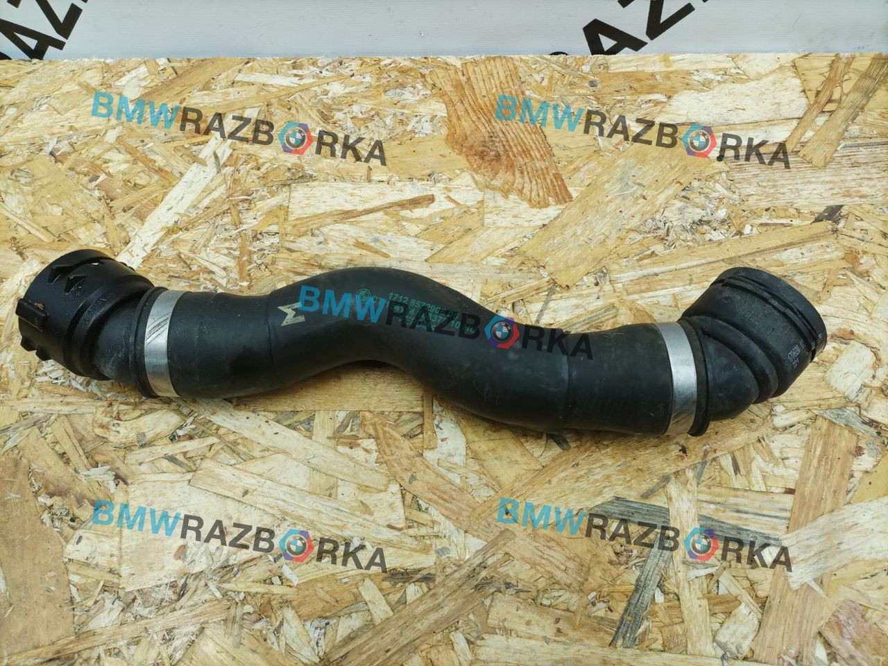 патрубок радиатора BMW 7 серия G11/G12 G11 2017, 4.0 л., дизель, x03 rubin-metallic black, седан, полный привод, 17128572906, 8572906