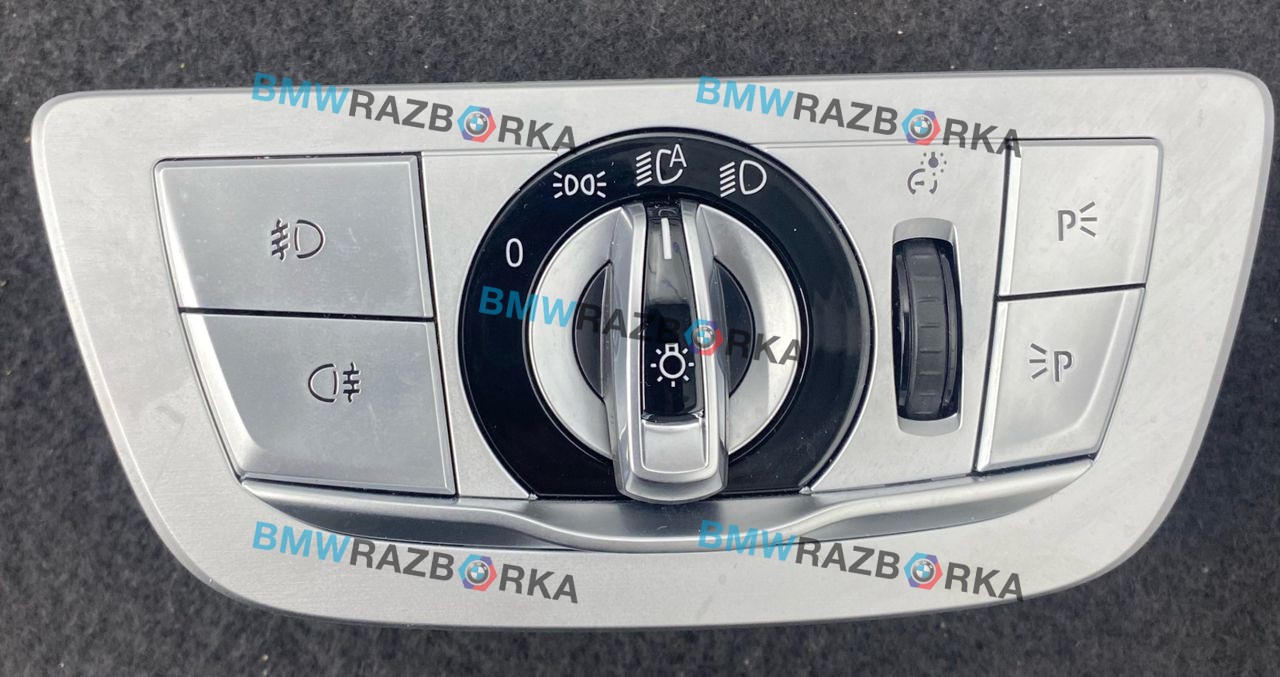 переключатель света BMW 7 серия G11/G12 G11 2017, 4.0 л., дизель, x03 rubin-metallic black, седан, полный привод, 6841891