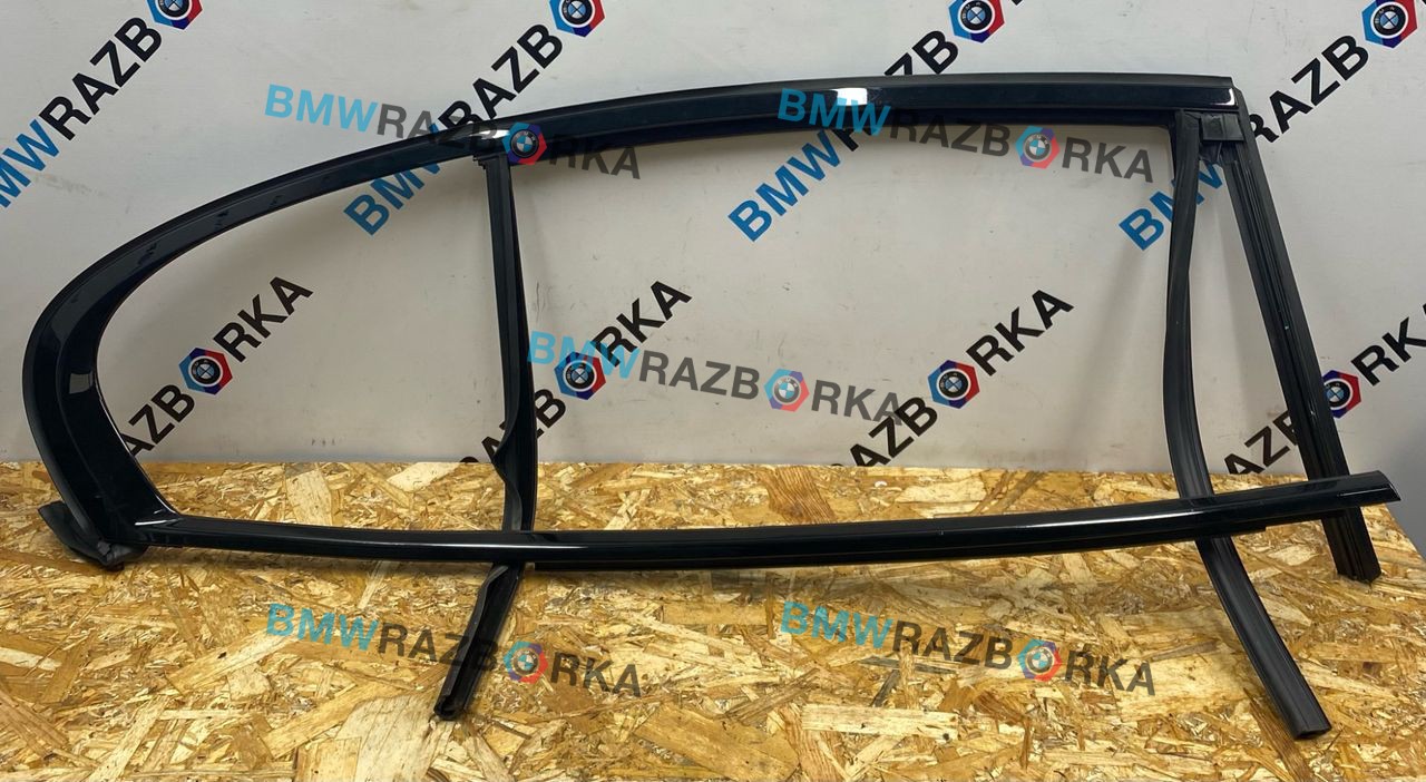молдинг двери задней правой BMW 7 серия G11/G12 G11 2017, 4.0 л., дизель, x03 rubin-metallic black, седан, полный привод, 73978664