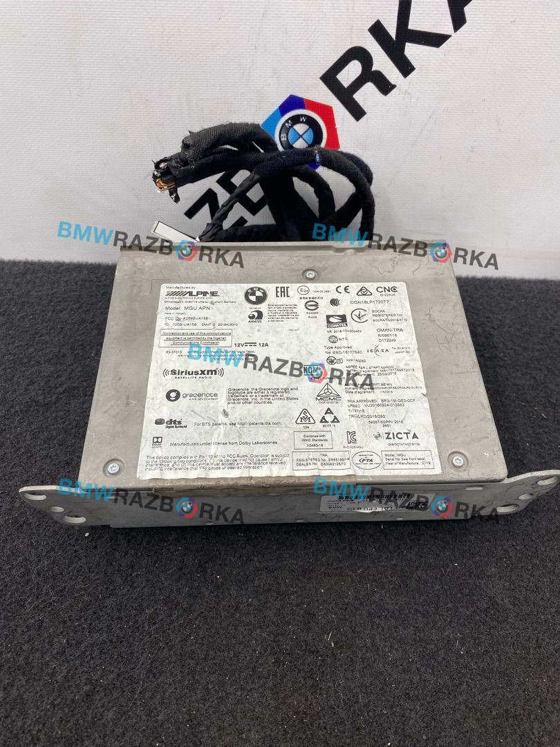 магнитола BMW 8 серия G14/G15 G15 2019, 4.0 л., дизель, купе, полный привод, 9842161