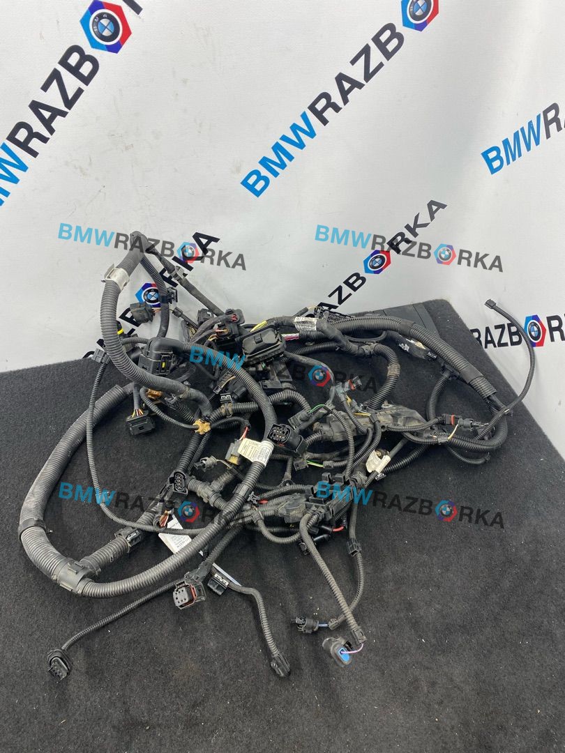 проводка двигателя BMW 3 серия F30/F31/F34 F30 2013, 2.0 л., N20 B20 B, бензин, АКПП, 7619141, 7619138, 7634060