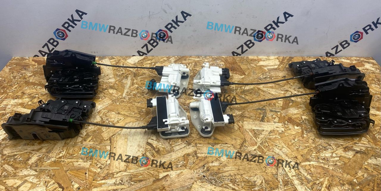 замок двери BMW X7 G07 [рестайлинг] G07 2024, 4.0 л., дизель, АКПП, 416, внедорожник 5 дв., полный привод, 7444676, 7477704, 7444675, 7477703, 7477702, 7444678, 7444677, 7477699