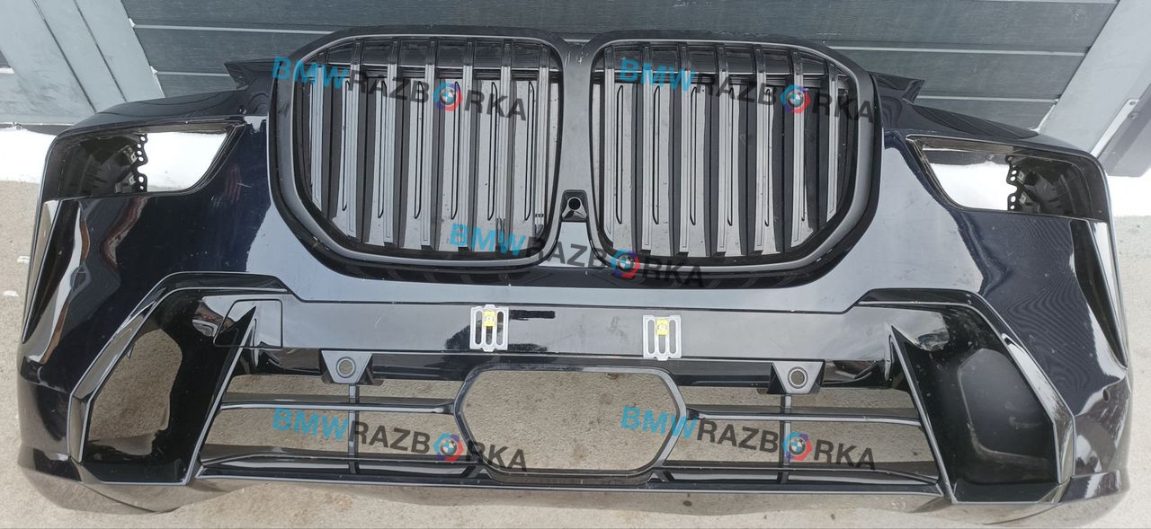 бампер передний BMW X7 G07 [рестайлинг] G07 2024, 4.0 л., дизель, АКПП, 416, внедорожник 5 дв., полный привод, 9881646, 9853855, 9881249, 5A241A7, 9881250