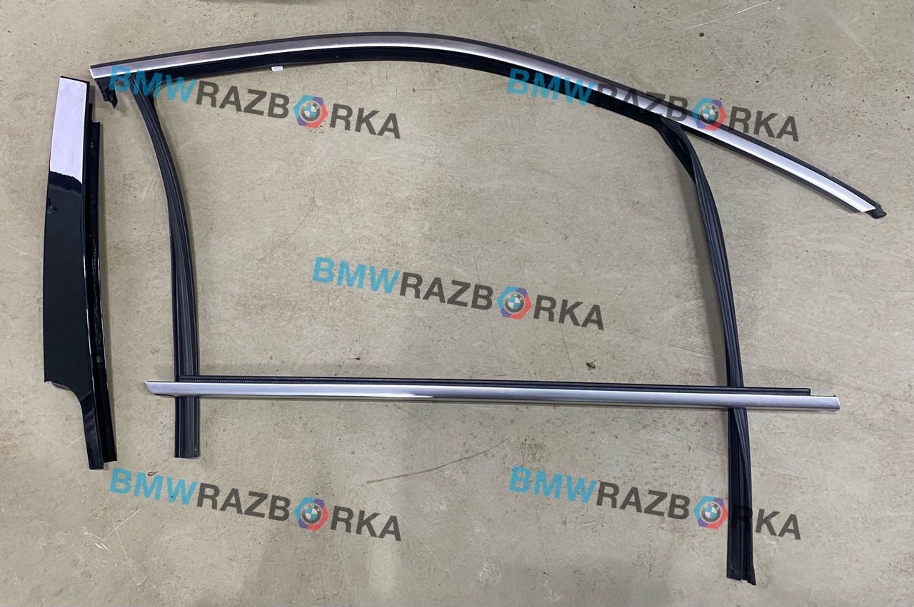 молдинг двери передней правой BMW X5 G05 [рестайлинг] G05 2024, 3.0 л., B57 D30 B, дизель, АКПП, 475, внедорожник 5 дв., полный привод, правый руль, 7429388, 7428672, 7444092