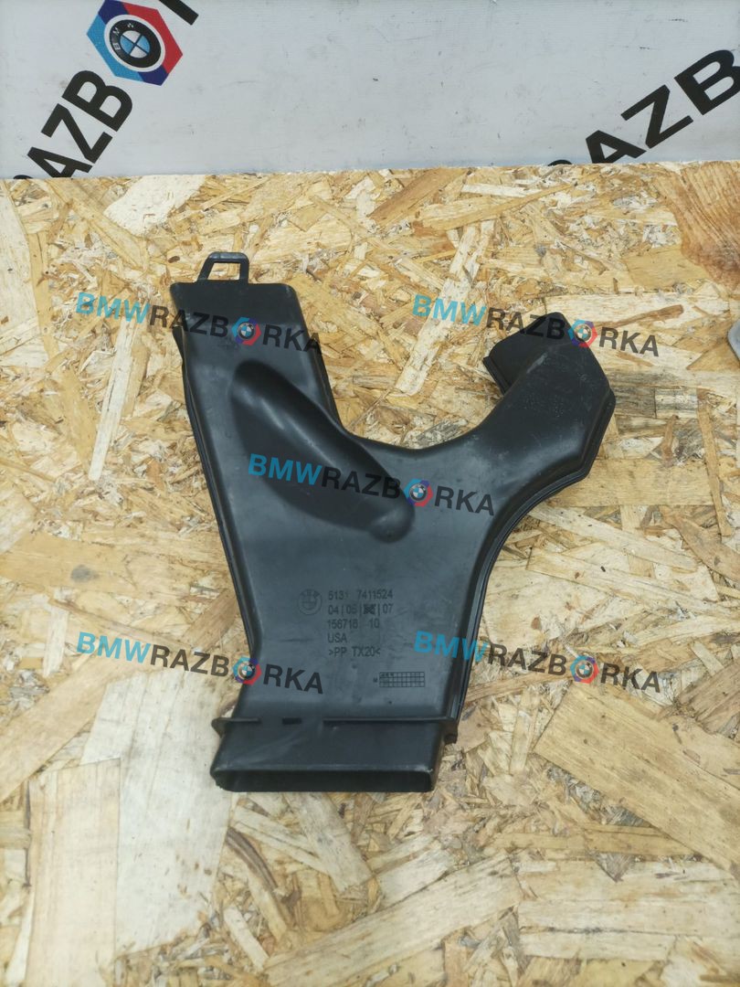 водосток капота правый BMW X4 G02 [рестайлинг] G02 2022, 3.0 л., дизель, внедорожник 5 дв., полный привод, 7411524, 51317411524