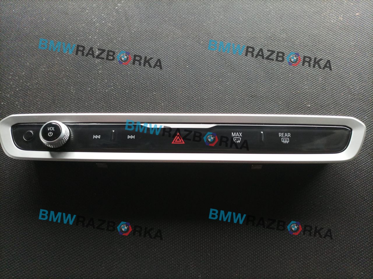 панель управления магнитолой BMW X5 G05 [рестайлинг] G05 2024, 3.0 л., B57 D30 B, дизель, АКПП, 475, внедорожник 5 дв., полный привод, правый руль, 5A64198, 61315A64198