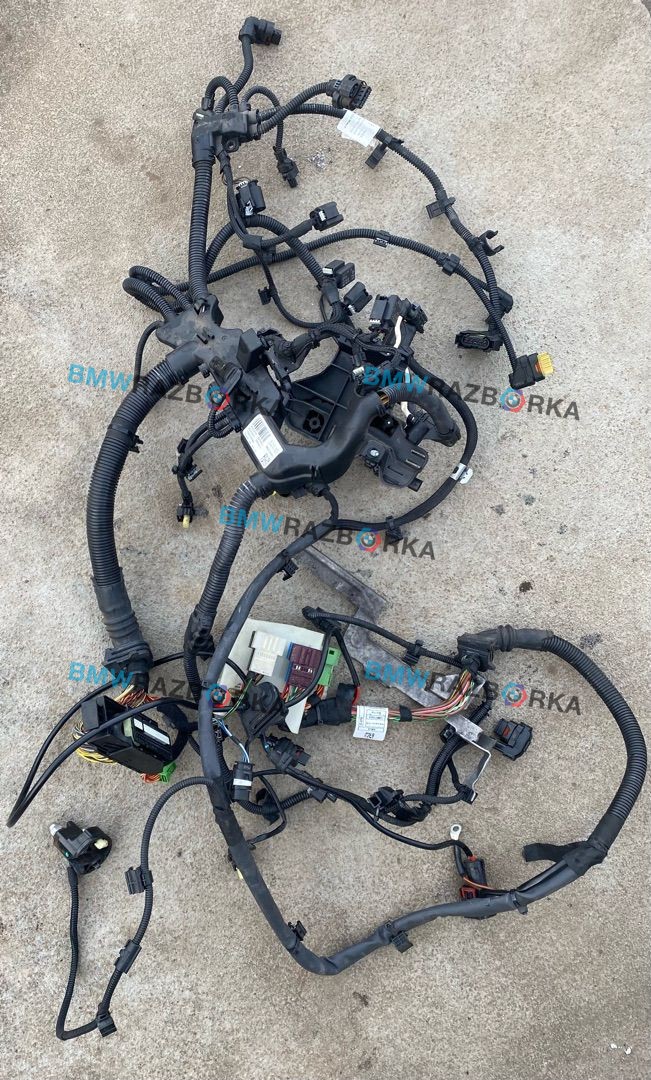 проводка двигателя BMW 3 серия F30/F31 [рестайлинг] F30 2018, 2.0 л., D, B47 D20 A, дизель, АКПП, седан, полный привод, правый руль, 8516258, 8595285